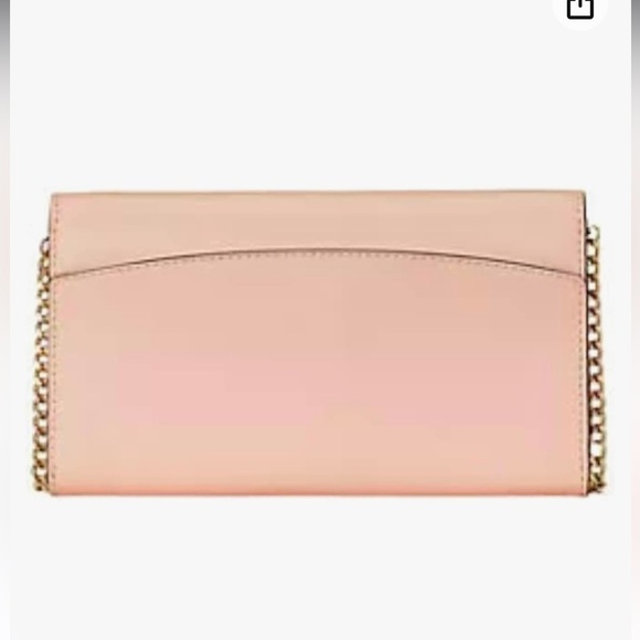 Kate Spade  Gemma wallet on a chain Crossbody bag  smooth leather  Violet  NWT - Picture 11 of 11